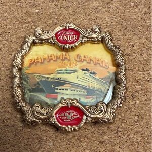 Authentic Disney Wonder DCL 2016 Panama Canal Westbound Cruise Limited Edition
